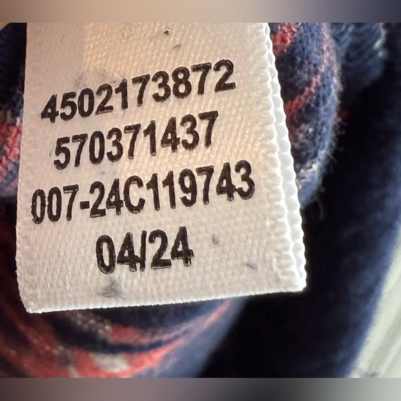 Chico’s Floral V-Neck 3/4 Sleeve Cotton Modal Top Spring Printed Bohemian Large - Picture 5 of 8